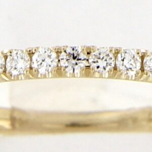 14K Yellow Gold 1.01ct Diamond Band