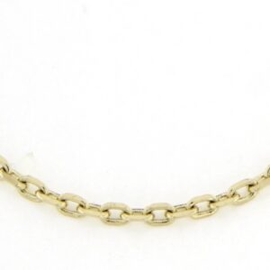 14K YELLOW GOLD 1.4MM DIAMOND-CUT CABLE CHAIN