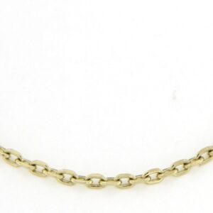 14K YELLOW GOLD 20" 1.4MM DIAMOND-CUT CABLE CHAIN